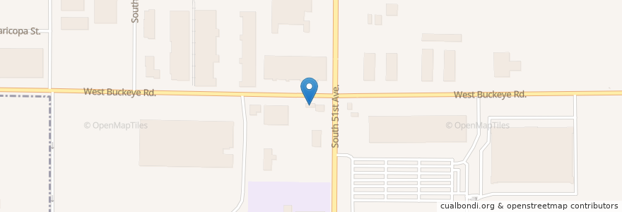 Mapa de ubicacion de B51 Cheveron en ایالات متحده آمریکا, آریزونا, Maricopa County, Phoenix.