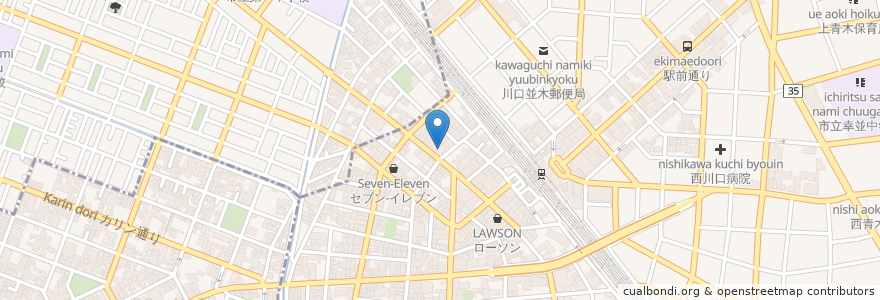 Mapa de ubicacion de スィートピーチ en Japan, 埼玉県.
