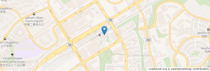 Mapa de ubicacion de 徳樹庵 en Giappone, Tokyo, 八王子市.