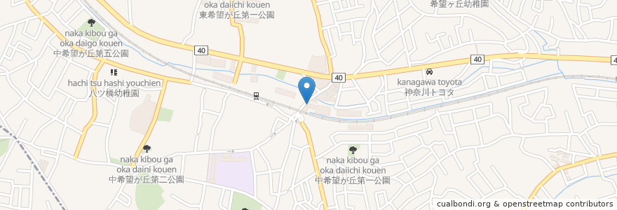 Mapa de ubicacion de TOUSYU en Japan, Kanagawa Prefecture, Yokohama, Asahi Ward.