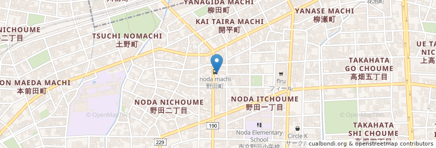 Mapa de ubicacion de イチビキ en Япония, Айти, 名古屋市, 中川区.