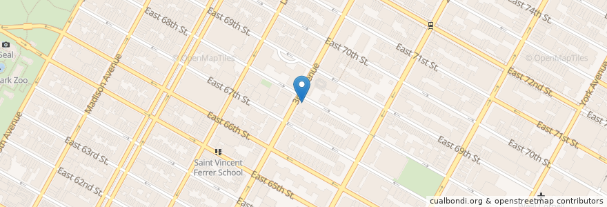 Mapa de ubicacion de HSBC en 미국, 뉴욕, New York, New York County, Manhattan, Manhattan Community Board 8.