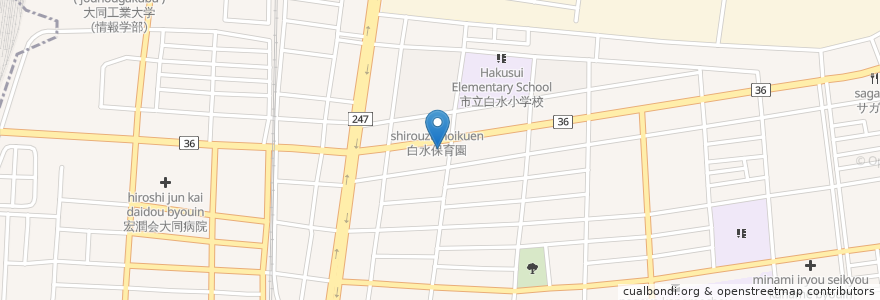 Mapa de ubicacion de エネオス en 일본, 아이치현, 나고야 시, 南区.