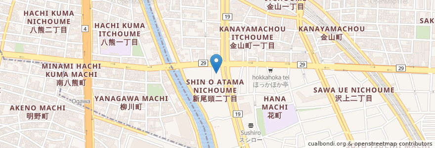 Mapa de ubicacion de 名鉄協商パーキング en 일본, 아이치현, 나고야 시, 熱田区.