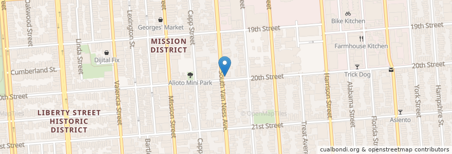 Mapa de ubicacion de Mr. Pickle's Sandwich Shop en 美利坚合众国/美利堅合眾國, 加利福尼亚州/加利福尼亞州, 旧金山市县/三藩市市縣/舊金山市郡, 旧金山.