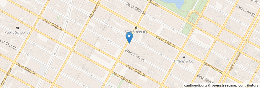 Mapa de ubicacion de Duane Reade en Estados Unidos De América, Nueva York, Nueva York, New York County, Manhattan, Manhattan Community Board 5.