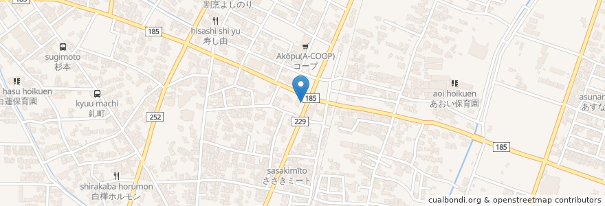 Mapa de ubicacion de マクドナルド鯖江神明店 en اليابان, فوكوي, 鯖江市.