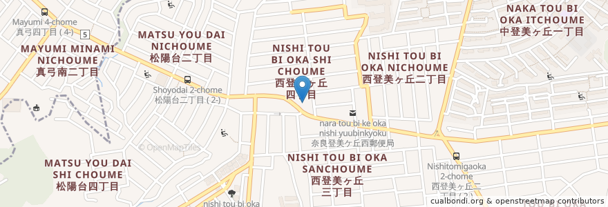 Mapa de ubicacion de 美希デンタルクリニック en Jepun, 奈良県, 奈良市.