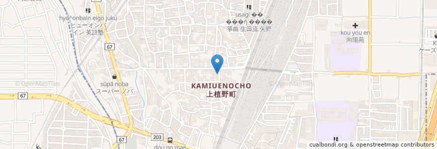 Mapa de ubicacion de 子安地蔵尊 en Giappone, Prefettura Di Kyoto, 長岡京市.