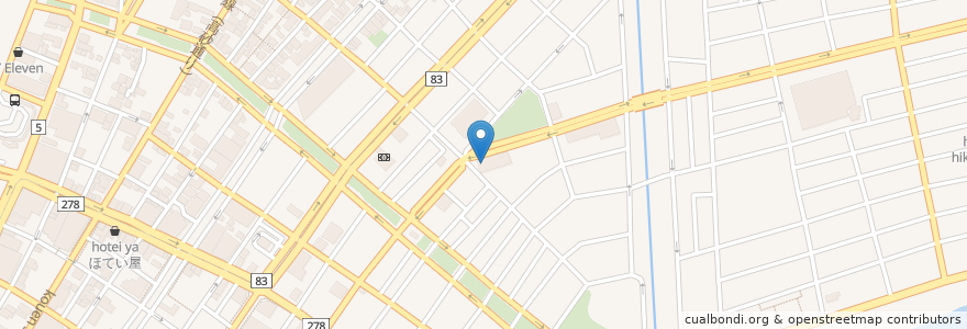 Mapa de ubicacion de 函館市立はこだて幼稚園 en 日本, 北海道, 渡島総合振興局, 函館市.