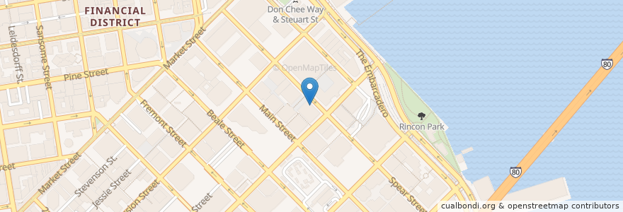 Mapa de ubicacion de Heyday en ایالات متحده آمریکا, کالیفرنیا, سان فرانسیسکو, سان فرانسیسکو.