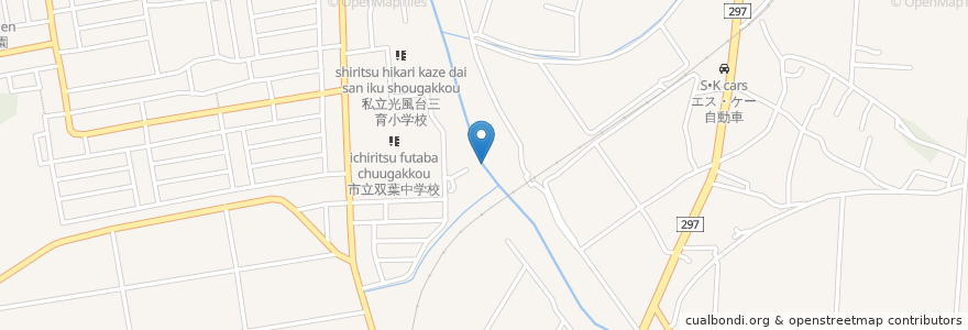 Mapa de ubicacion de 市原市 en Japón, Prefectura De Chiba, 市原市.