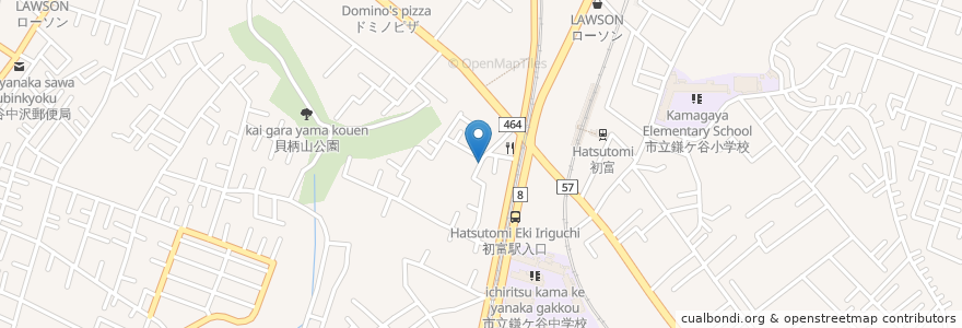 Mapa de ubicacion de 鎌ケ谷市 en 日本, 千葉県, 鎌ケ谷市.