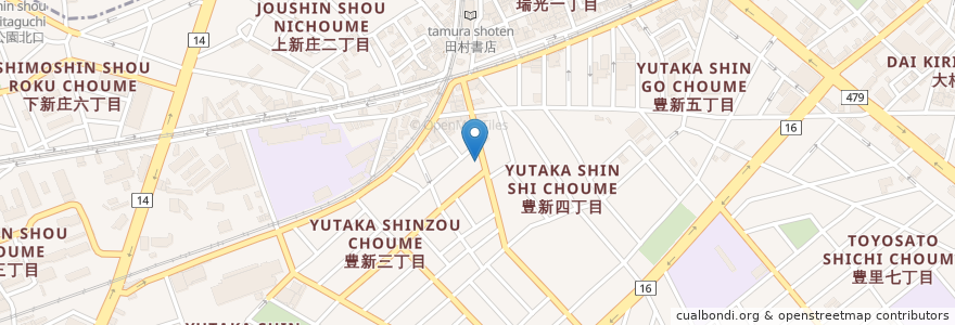Mapa de ubicacion de トマト・ダイニング バランス en اليابان, أوساكا, أوساكا, 東淀川区.