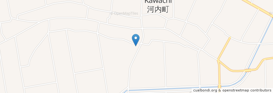 Mapa de ubicacion de 河内町 en Japonya, 茨城県, 稲敷郡, 河内町.