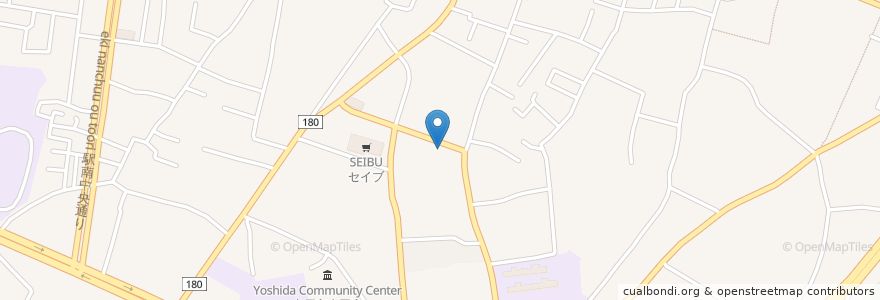 Mapa de ubicacion de 東茨城郡 en 日本, 茨城県, 水戸市.