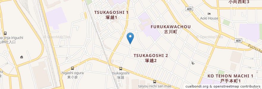 Mapa de ubicacion de 幸区 en 일본, 가나가와현, 川崎市, 幸区.