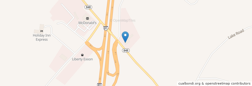 Mapa de ubicacion de Armetta's en アメリカ合衆国, ペンシルベニア州, Susquehanna County, New Milford Township.