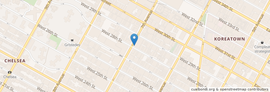 Mapa de ubicacion de Walgreens en Estados Unidos De América, Nueva York, Nueva York, New York County, Manhattan, Manhattan Community Board 5, Manhattan Community Board 4.