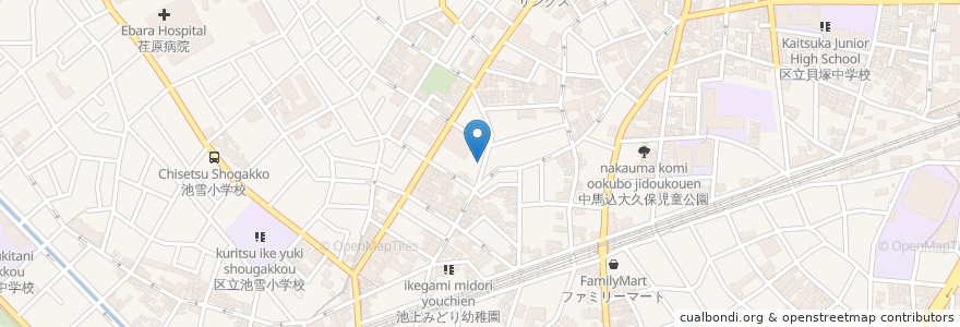 Mapa de ubicacion de エコロパーク en Japón, Tokio, Ota.