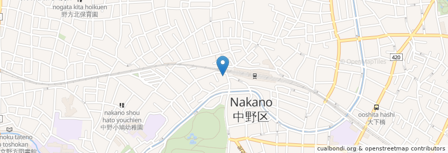 Mapa de ubicacion de Jammy en Япония, Токио, Накано.