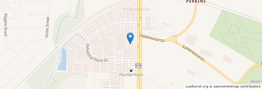 Mapa de ubicacion de E3 Church en United States, Florida, Leon County, Tallahassee.