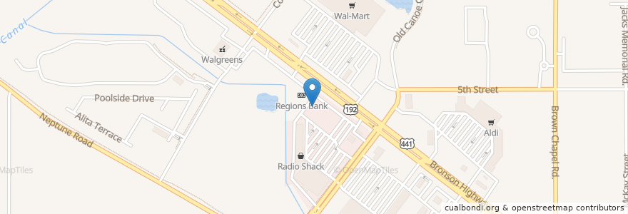 Mapa de ubicacion de Chase en United States, Florida, Osceola County, Saint Cloud.