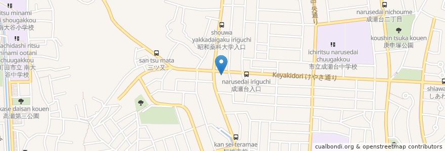 Mapa de ubicacion de 近藤医院 en Japan, Tokio, 町田市.