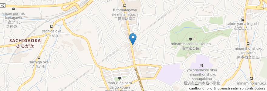 Mapa de ubicacion de セイムス en Giappone, Prefettura Di Kanagawa, 横浜市, 旭区.