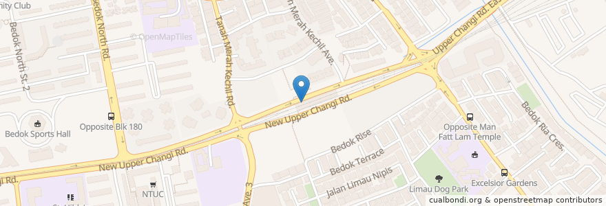 Mapa de ubicacion de POSB ATM en 新加坡, 东南区.