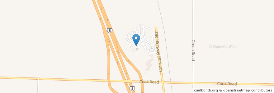 Mapa de ubicacion de Jack in the Box en Verenigde Staten, Washington, Skagit County.