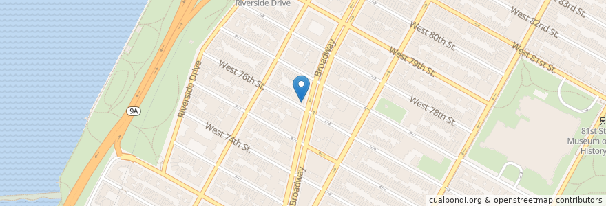 Mapa de ubicacion de Maison Kayser en États-Unis D'Amérique, New York, New York, New York County, Manhattan, Manhattan Community Board 7.