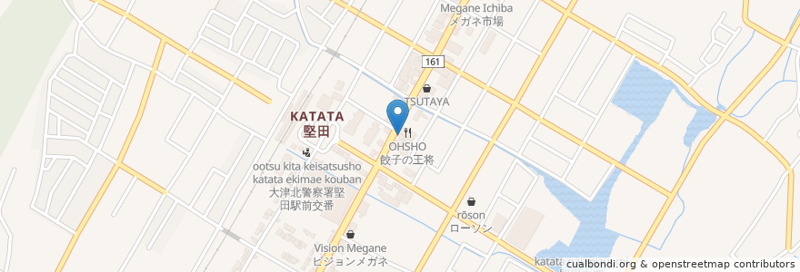 Mapa de ubicacion de オートリ薬品 en 일본, 시가현, 大津市.