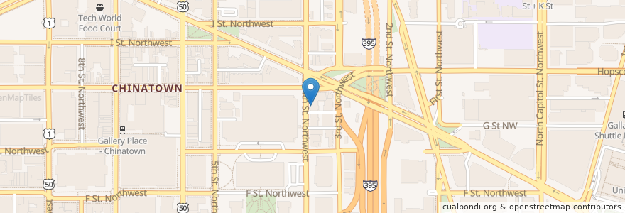 Mapa de ubicacion de Carving Room en United States, District Of Columbia, Washington.