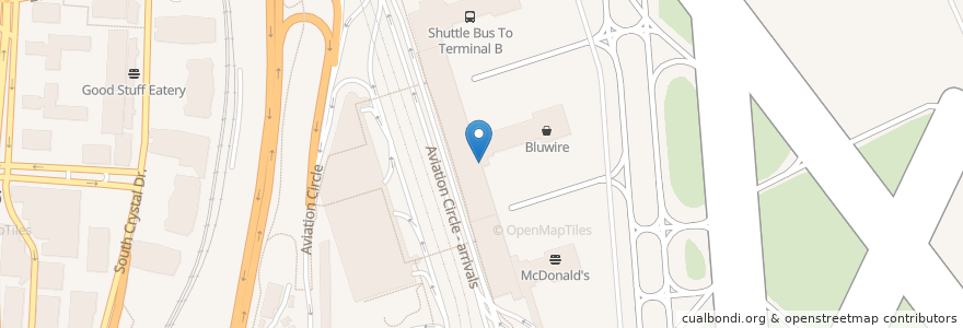 Mapa de ubicacion de Ben's Chili Bowl en United States, Virginia, Arlington County, Arlington.