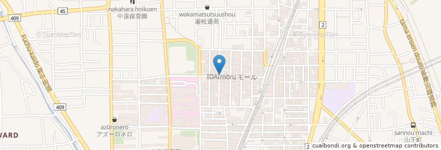 Mapa de ubicacion de 及川接骨院 en 日本, 神奈川県, 川崎市, 中原区.