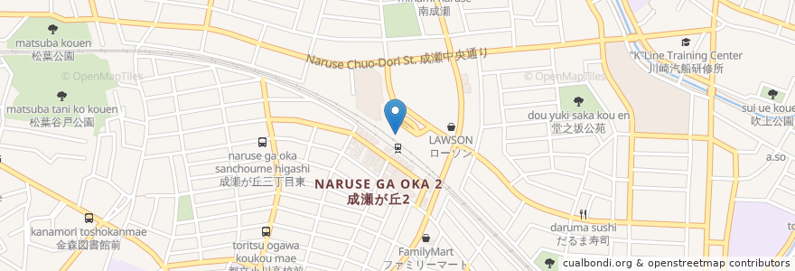 Mapa de ubicacion de 三井住友銀行 en 日本, 東京都, 町田市.