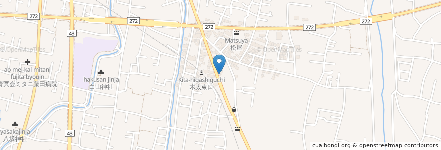 Mapa de ubicacion de フレンド en Jepun, 香川県, 高松市.