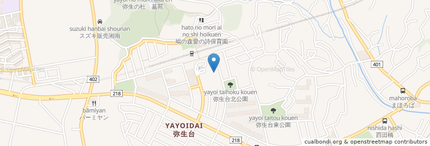 Mapa de ubicacion de スルガ銀行 en 日本, 神奈川県, 横浜市, 泉区.