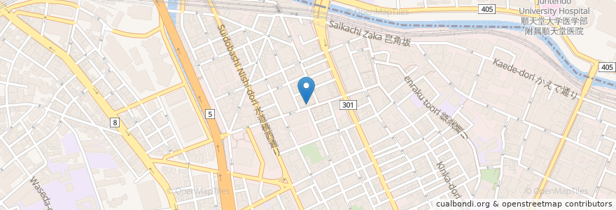 Mapa de ubicacion de カフェ・ベローチェ en Japón, Tokio, Chiyoda.