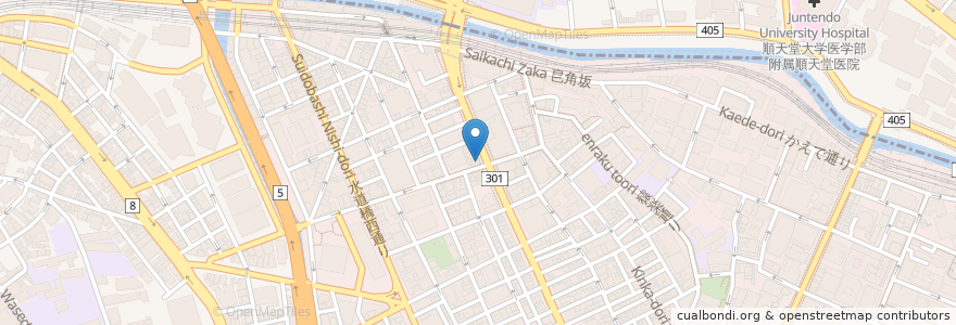 Mapa de ubicacion de Yoshinoya en Japan, Tokyo, Chiyoda.