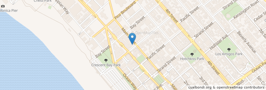 Mapa de ubicacion de M Street Kitchen en 美利坚合众国/美利堅合眾國, 加利福尼亚州/加利福尼亞州, 洛杉矶县.