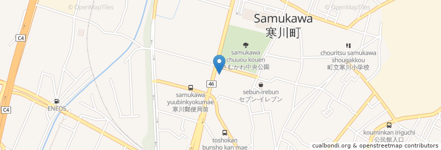 Mapa de ubicacion de 逸品餃子 en Japonya, 神奈川県, 高座郡, 寒川町.