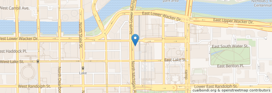 Mapa de ubicacion de Sweetwater en United States, Illinois, Chicago.