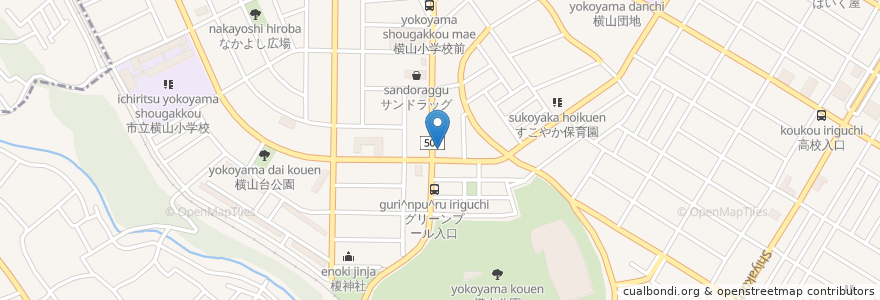 Mapa de ubicacion de ESSO en 日本, 神奈川県, 相模原市, 中央区.