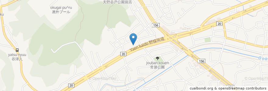Mapa de ubicacion de 幸楽苑 en 日本, 東京都, 八王子市.