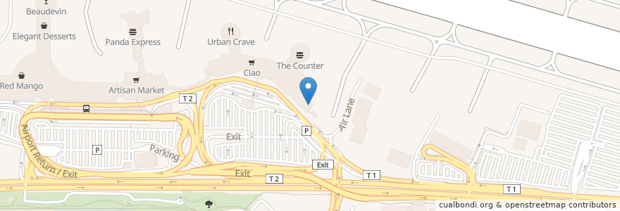 Mapa de ubicacion de Craft Brews on 30th Street en United States, California, San Diego County, San Diego.