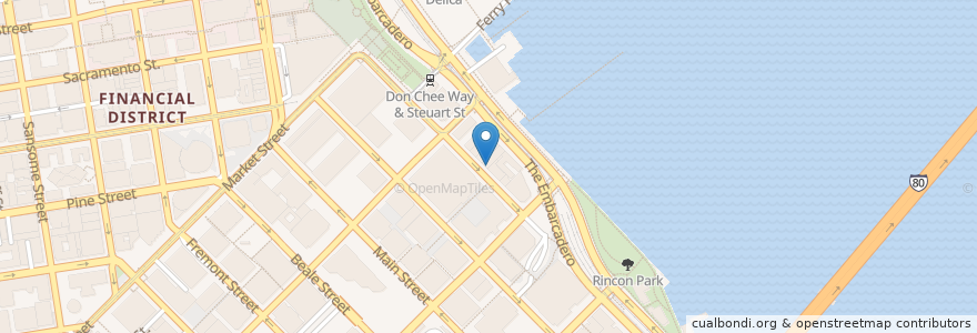 Mapa de ubicacion de Perry's en États-Unis D'Amérique, Californie, San Francisco, San Francisco.