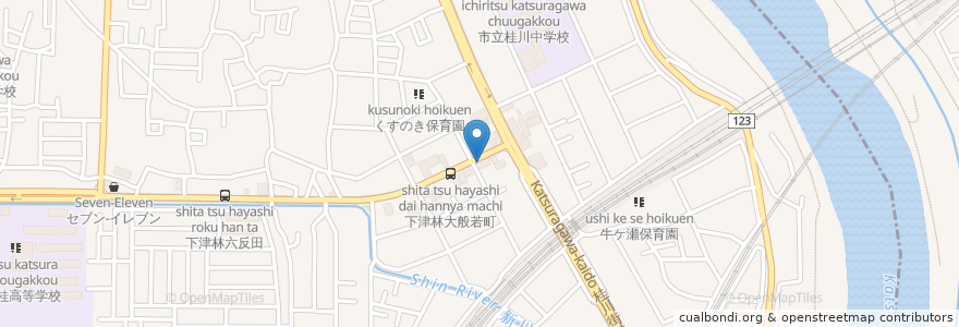 Mapa de ubicacion de 田村鍼灸院 en ژاپن, 京都府, 京都市, 西京区.