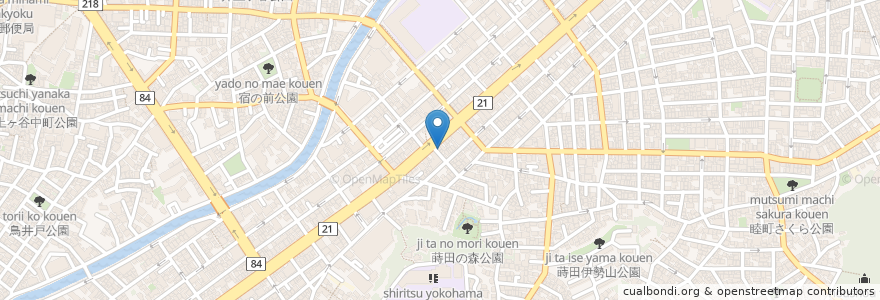 Mapa de ubicacion de スナック まどか en Japan, 神奈川県, Yokohama, 南区.